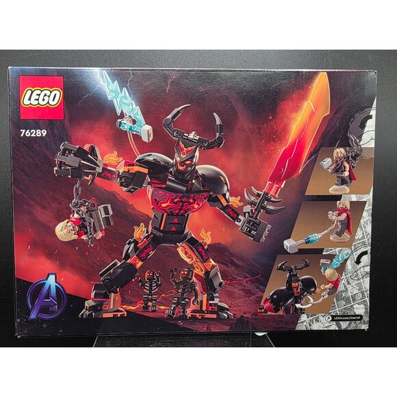 Lego Marvel Thor Vs. Surtur Construction Figure Set #76289 245 Pcs Ages 8+ Infin - Picture 3 of 7